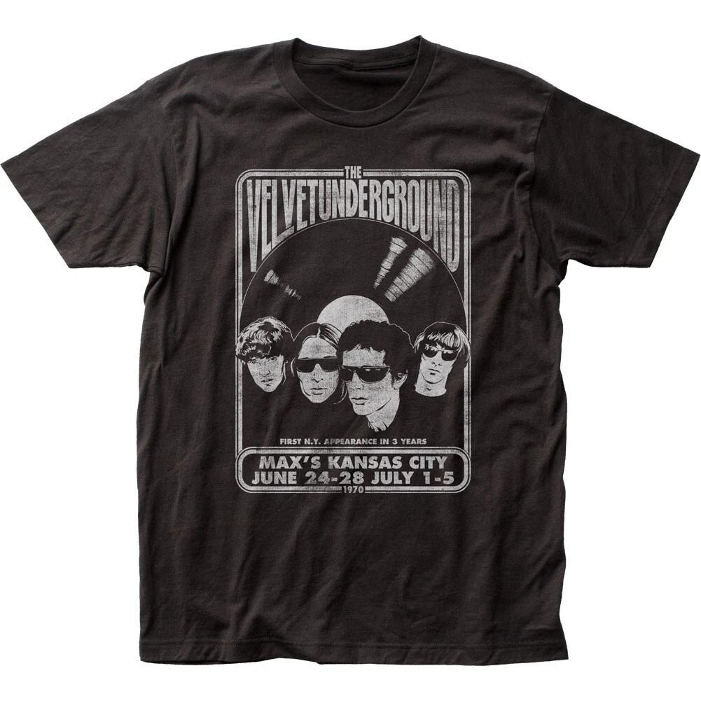 Velvet Underground Velvet Vinyl Mens T Shirt Rock and Roll Classic Tee New Men Women Summer Graphic Men's T-Shirt Cotton Tee