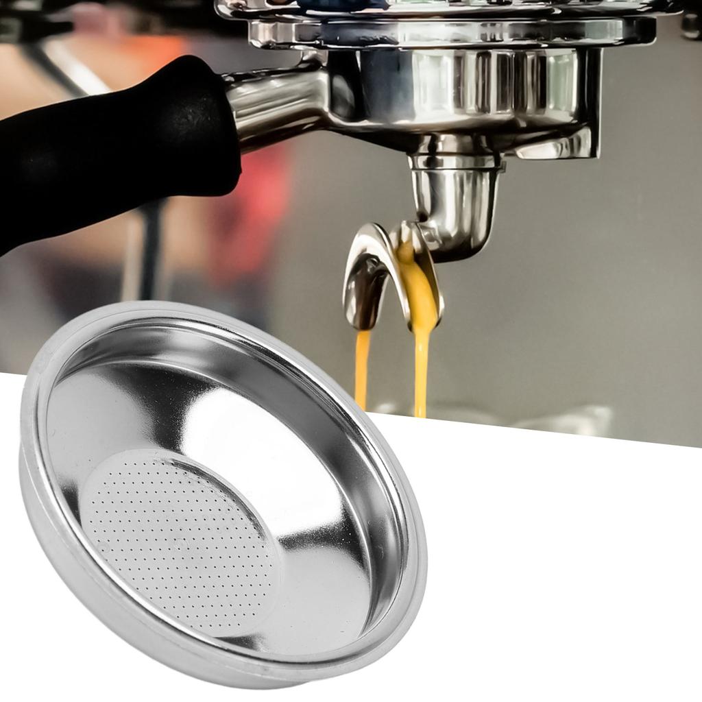 Kávový portafilterový košík Opakovaně použitelný Nerezový Jednovrstvý 51mm Kávový Filtrační Košík Káva