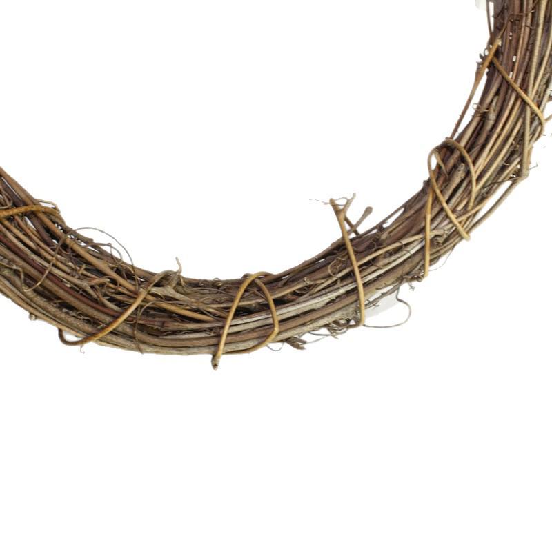Natural Wooden Vine Wreath - Christmas DIY Decoration Ornament