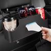 Car Backseat Organizer Storage Box 3 In 1 With Hook Auto Interior Decoration Drink Cup Tissue Phone Holder Travel Accessories