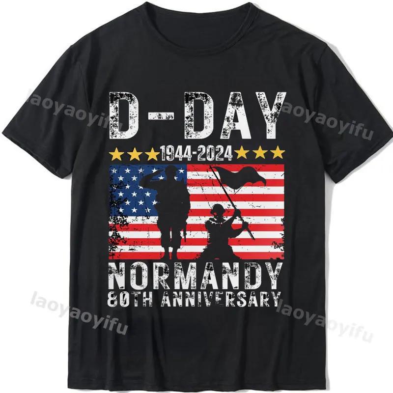 2024 Commemoration Of The Norunisexdy Landings D Day Printed Tshirt Top Summer Outdoor Unisexs Clothing Classic Karol G Things