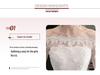 2025 Simple Korean Off-Shoulder Mid-Sleeve Plus Size Bridal Dress for Spring/Summer