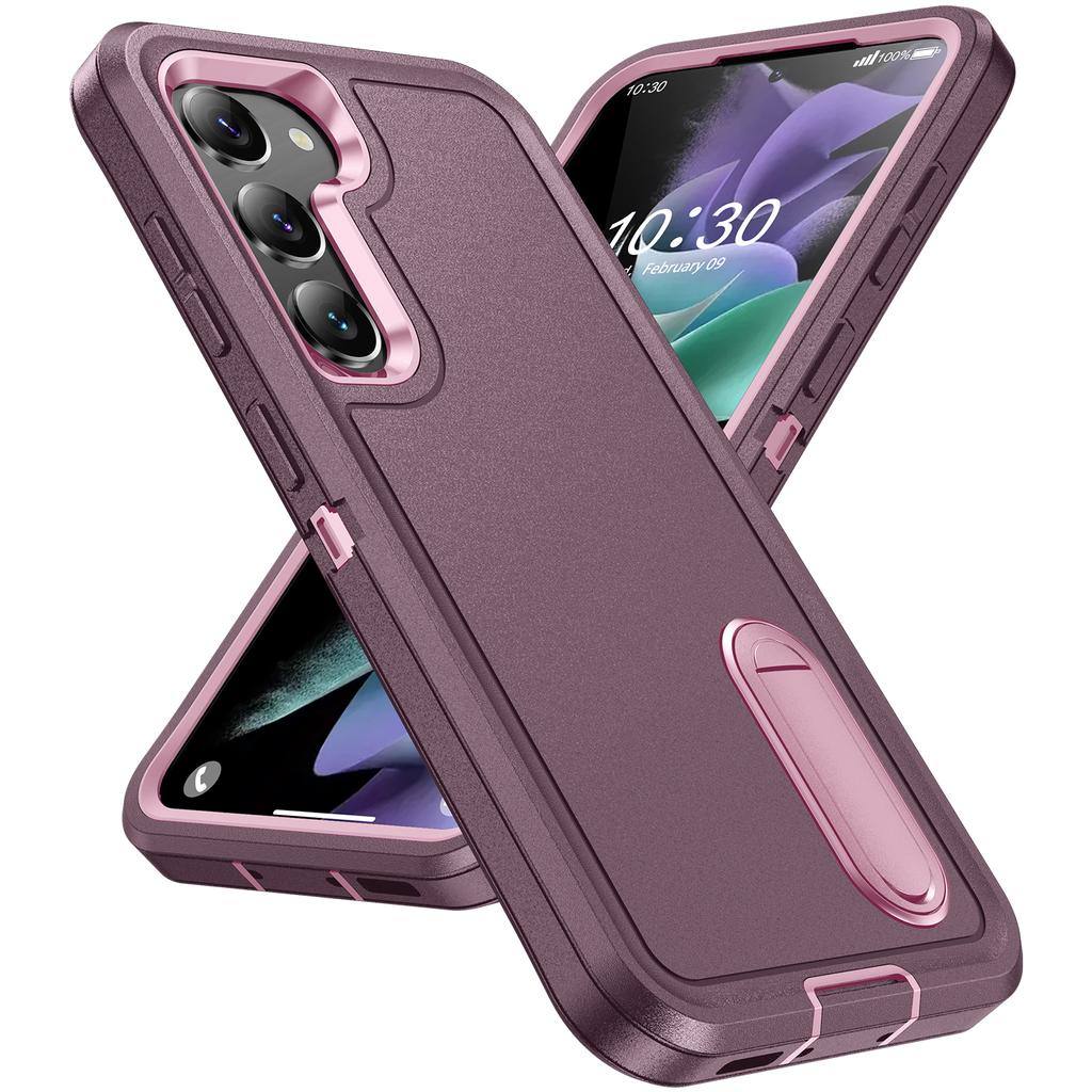 Rutschfeste, bequeme Hülle für Samsung Galaxy S23 FE S22 Ultra S24 Plus A15 A54 A14 A53 A13 A04S Handy-Zubehör mit Ständer