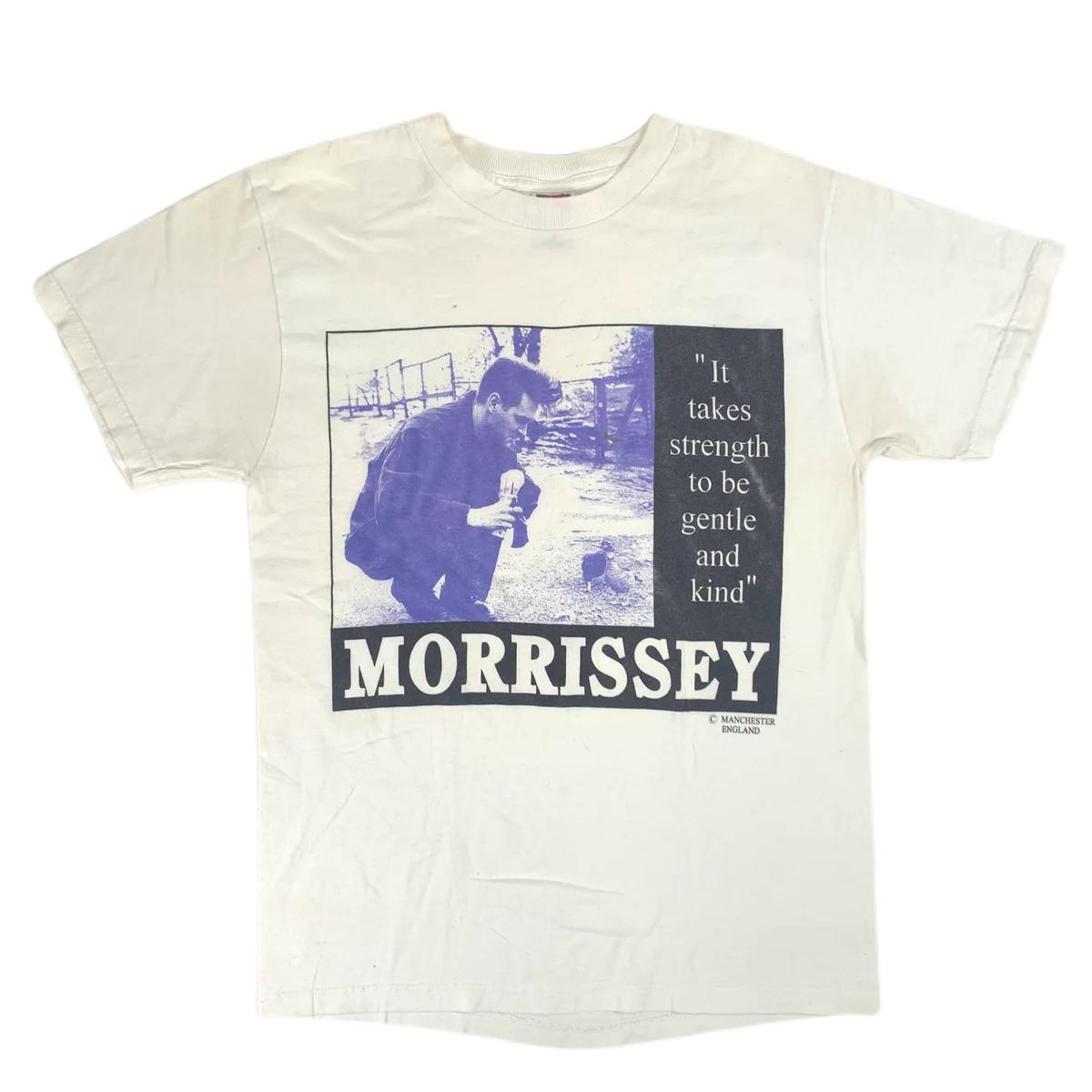 Vintage Morrissey It Takes Strength To Be Gentle And Kind T-Shirt TN0181 S