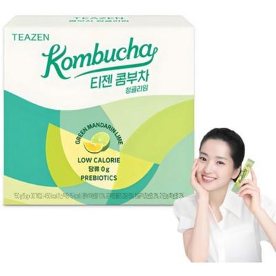 Teazen Kombucha Tea Green Mandarin Lime