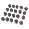 Set of 20 19mm Car Wheel Lug Nut Bolt Cover Caps Protector Gray for 118a Q7a118