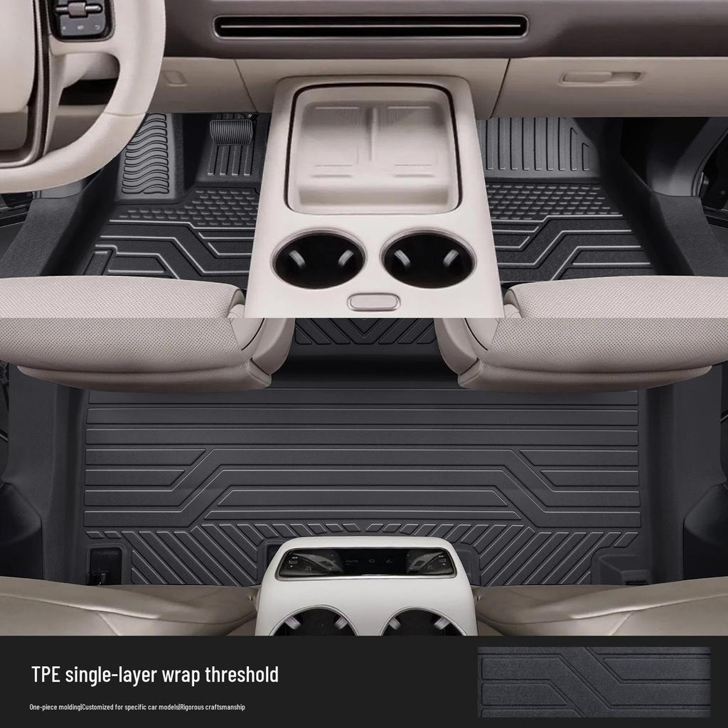 Full Coverage TPE Car Floor Mats for Ideal i8 - Interior Modification & Decoration Accessories
