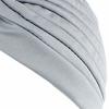 Turban Cap Solid Color Cross Shape Headdress Brimless Pure Color Beanie Headwrap Party Accessories