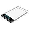 USB3.0 to SATA Hard Drive Enclosure Transparently Case For Hard Drive 2.5inch SSD Enclosure Case