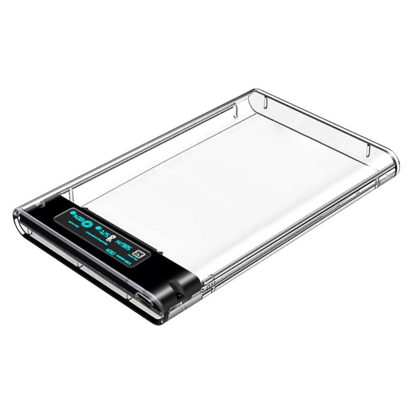 USB3.0 to SATA Hard Drive Enclosure Transparently Case For Hard Drive 2.5inch SSD Enclosure Case