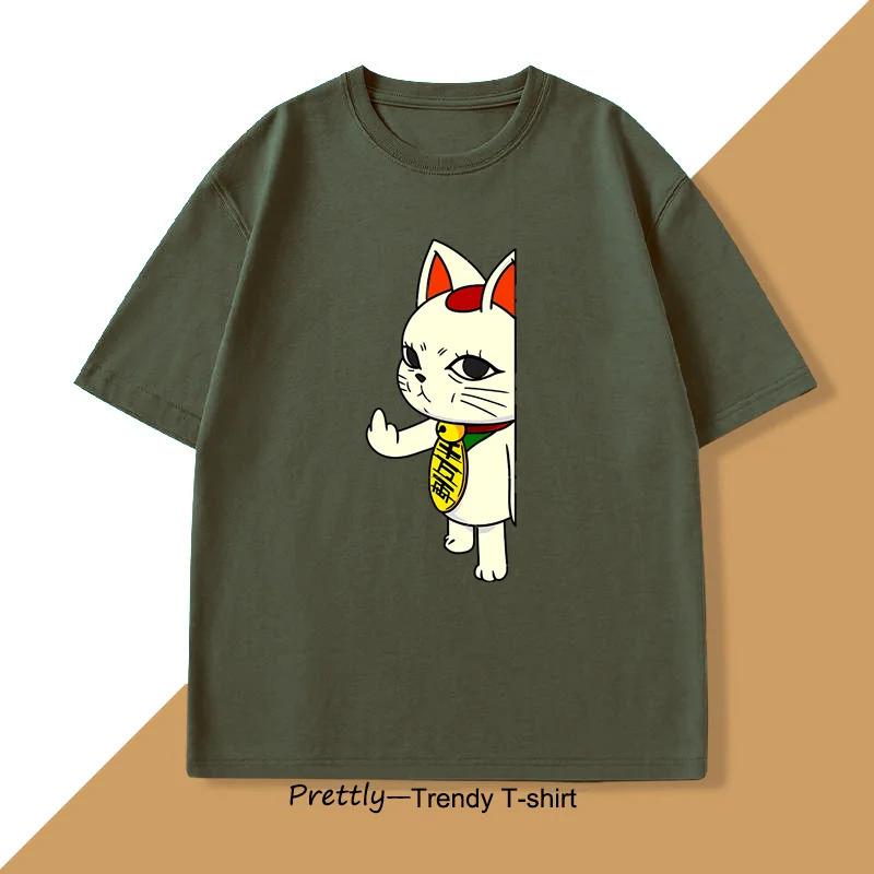 Dandadan Turbo Granny Cat T-shirt Manga Designer