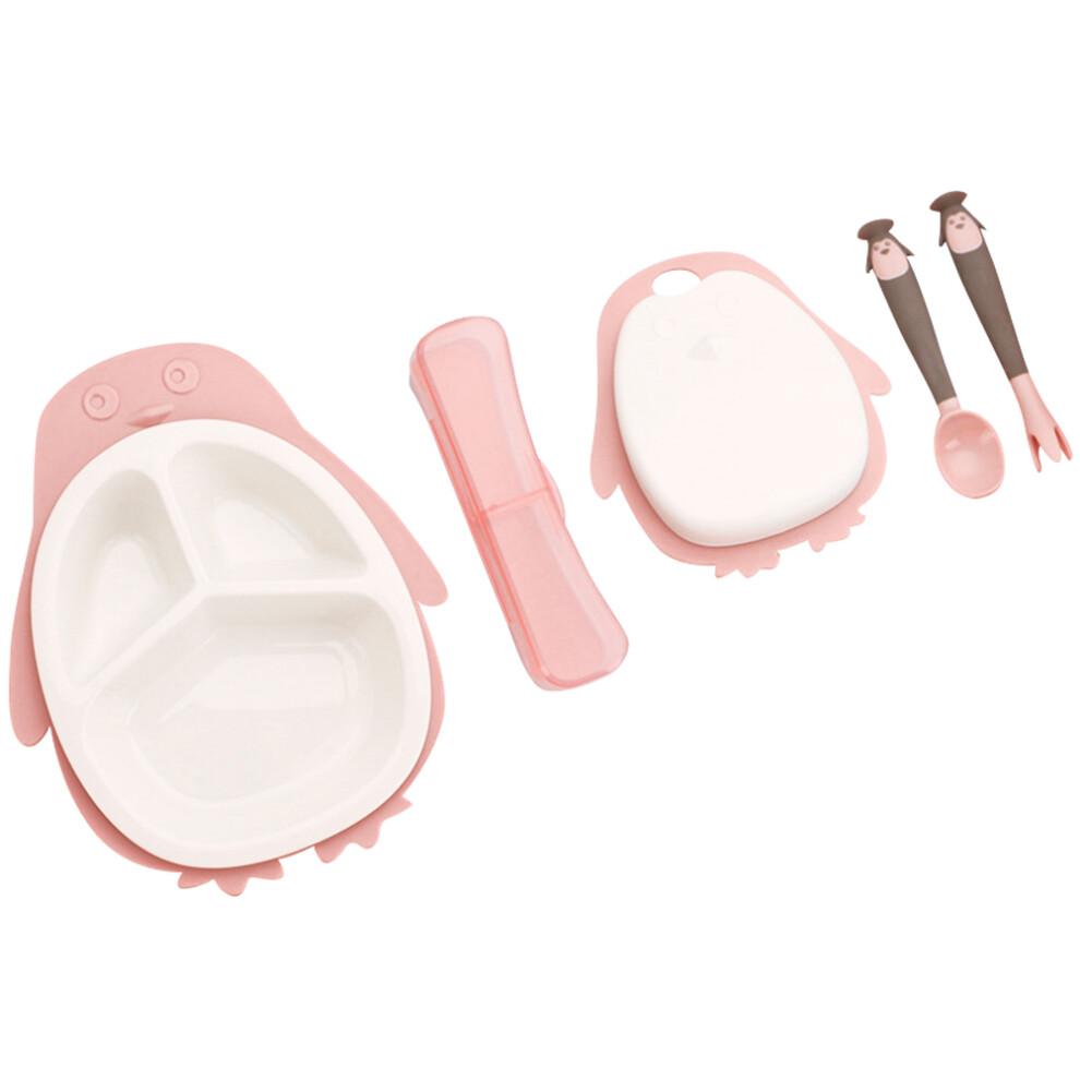 1 Set Divided Plate Bowl for Toddlers Self Feeding Training