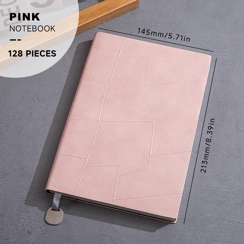 A5 Custom Logo Business Diary with Soft Leather Cover