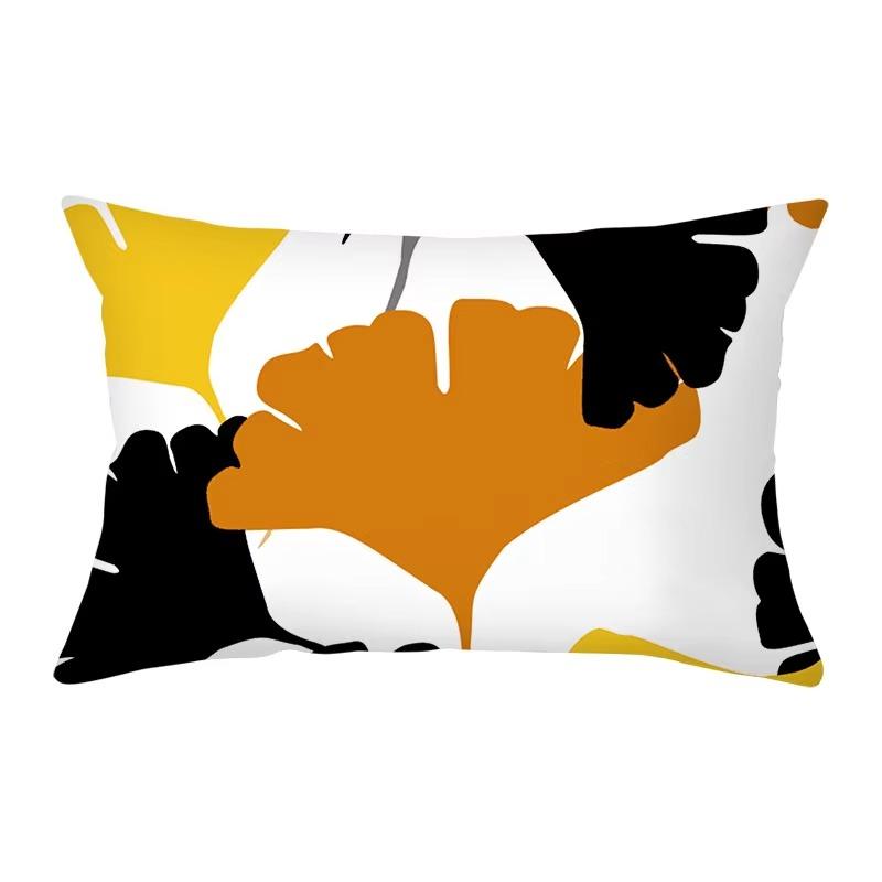 30*50 Geometric Nordic Colorful Stripe Pattern Printing Decorative Living Room Home Furnishing Polyester Rectangular Pillowcase