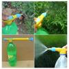 Portable Pull Rod Manual Spray Adjustable Drink Bottle Spray Head Nozzle Garden Watering Tool Beverage Bottle Nozzle Gardening
