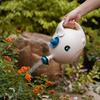 Kids Watering Can 1L Cartoon Whale Shape for Outdoor Plant Flower Pot Mini Garden Helpers