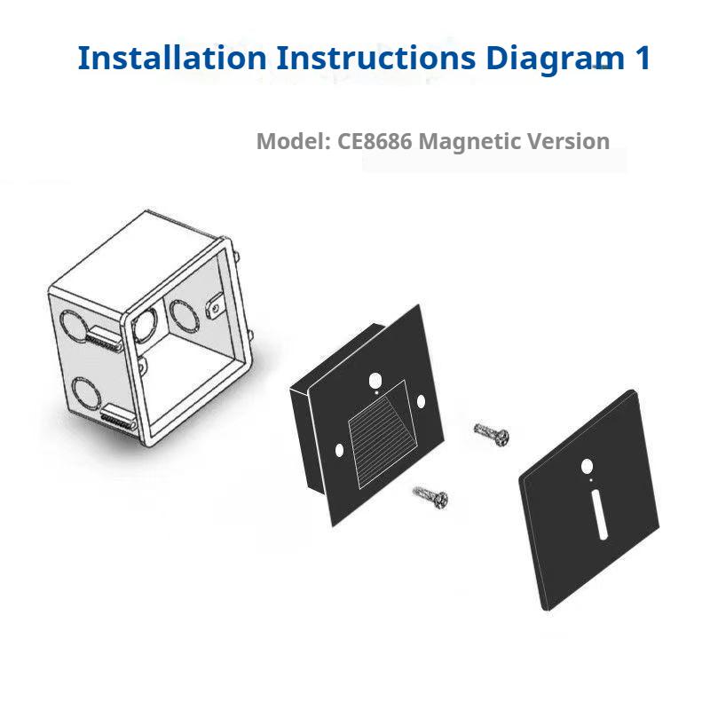 Sensor Stair Light Motion Detect Wall Sconce Lamp Automatic Nightlights Recessed Footlight for Step Ladder Bedroom Closet