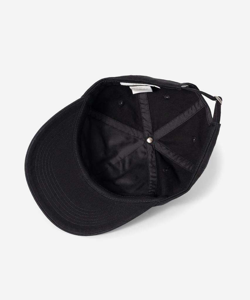 Siteulo Basic Cotton Twill Charlie Cap Black