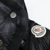 MONCLER HERMINE Hermine hooded down jacket coat 00 blackUsed