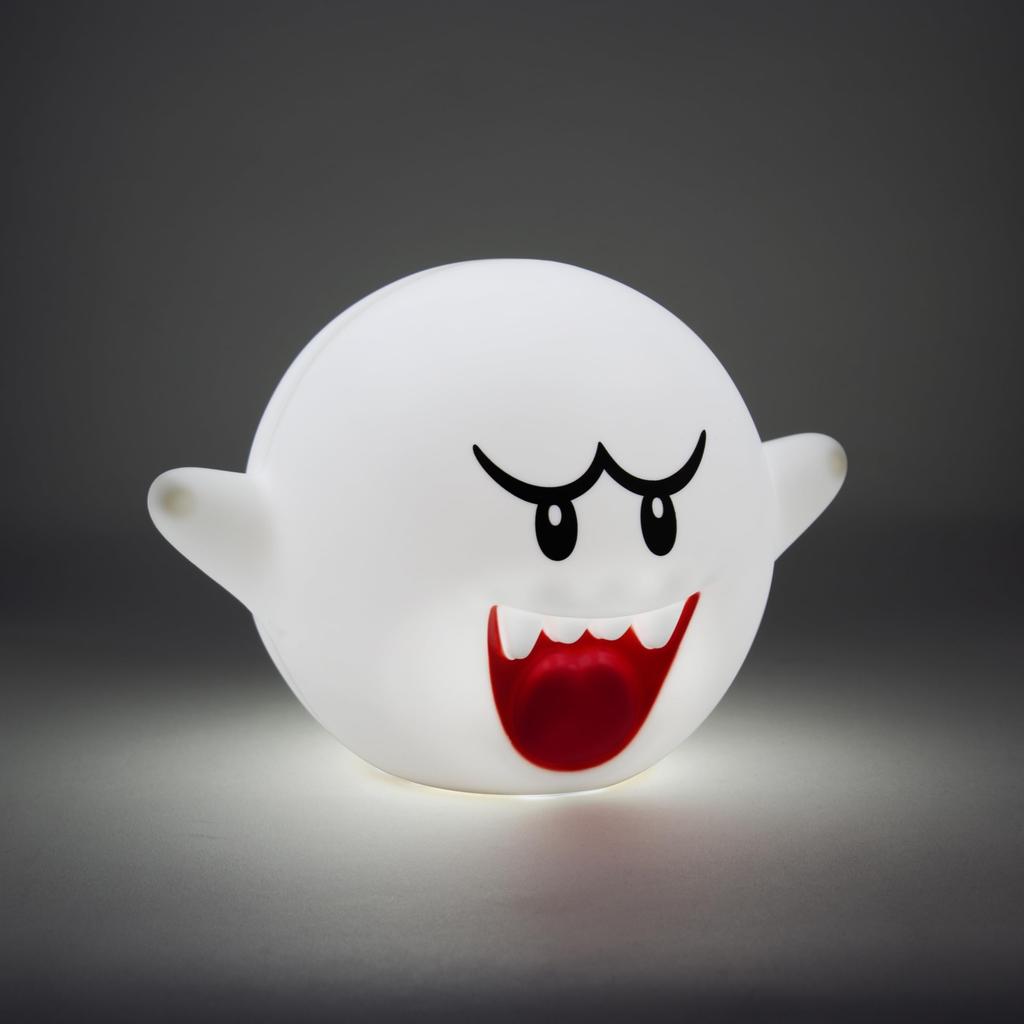 Paladone Super Mario Bros. 3D Light, Battery Operated, Officially Licensed Product, Boo Character Lamp