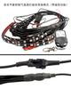 12pcs 108LED Motorcycle ATV RGB LED Neon Under Glow Strip Light Kit Remote Control