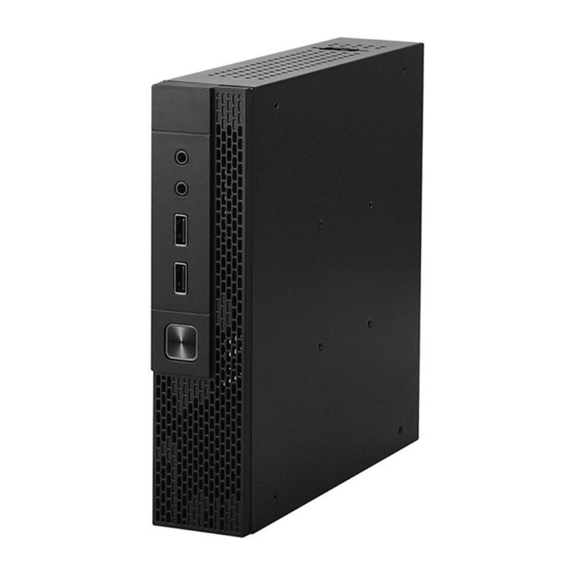 Small  Host Chassis -ITX for Case Home Theater  Computer Esktop Chassis QX02 HTPC for Case with 2x USB