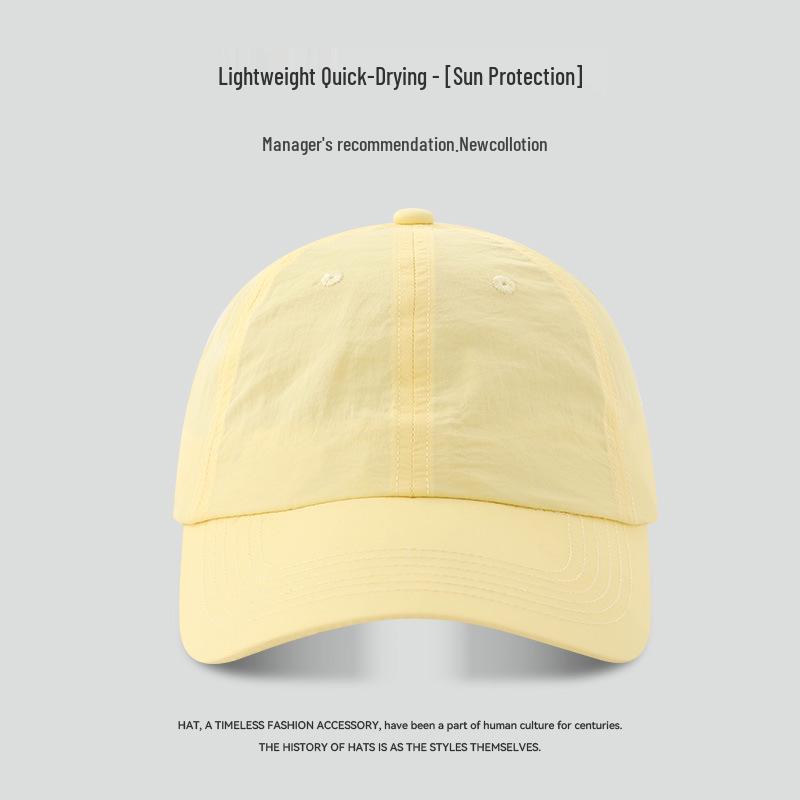 "65cm Unisex Solid Color Baseball Cap with Soft Top, Deepened and Widened Brim for a Slimmer Face Look."