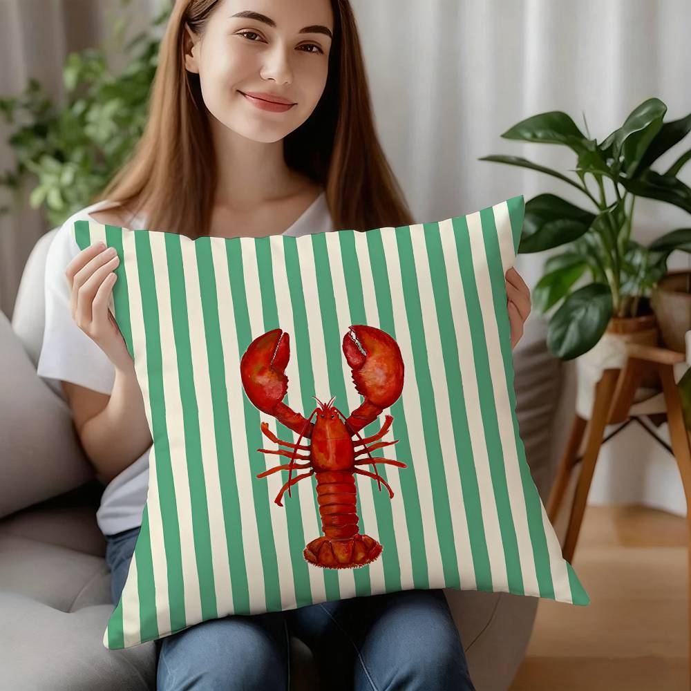 

Design Stripes Pillow Case Sofa Decorative Home Double-sided Print Plush Square Throw Pillow Covers Cushion Decor Cover 12x12Inch