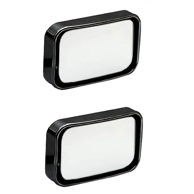 

2 шт. Регулируемое зеркало слепой зоны Автомобильное вспомогательное зеркало заднего вида HD Зеркало заднего вида для такси Внедорожника Минивэна Грузовиков Сиденья второго ряда чёрный