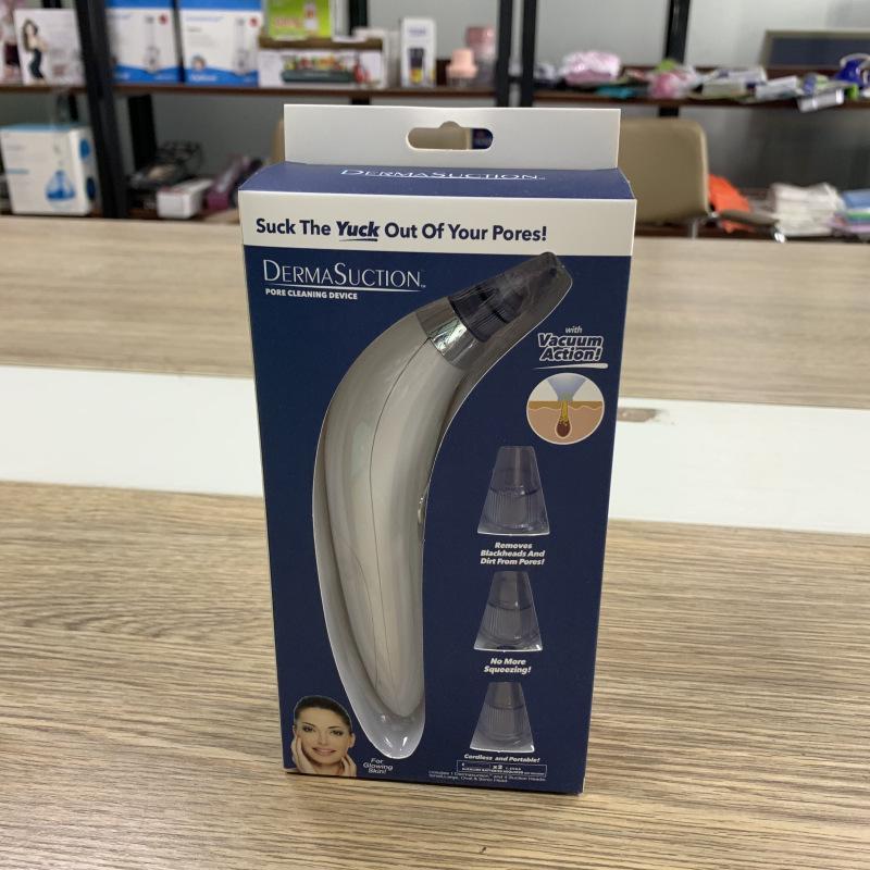 

Electric Blackhead Remover with Hot Compress and Pore Cleaner - Portable Acne Removal and Facial Cleanser.