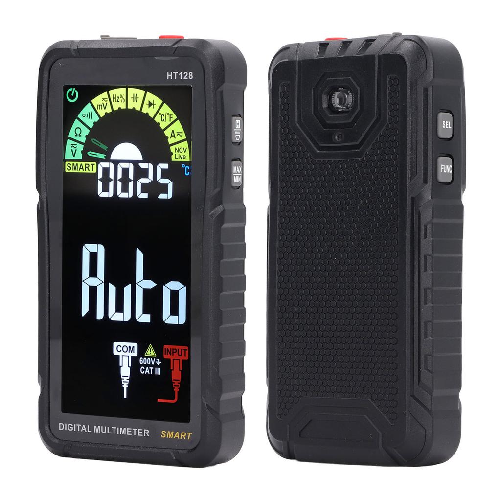 Multimetru Digital Auto LCD Afișaj Color Anti Ardere Multifuncțional Portabil Voltametru Tensiune