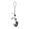 Colorful Fish Star Keychain Lanyard Wrist Strap Phone Chain Cell Phones String Car Interior Lucky Pendants Gift