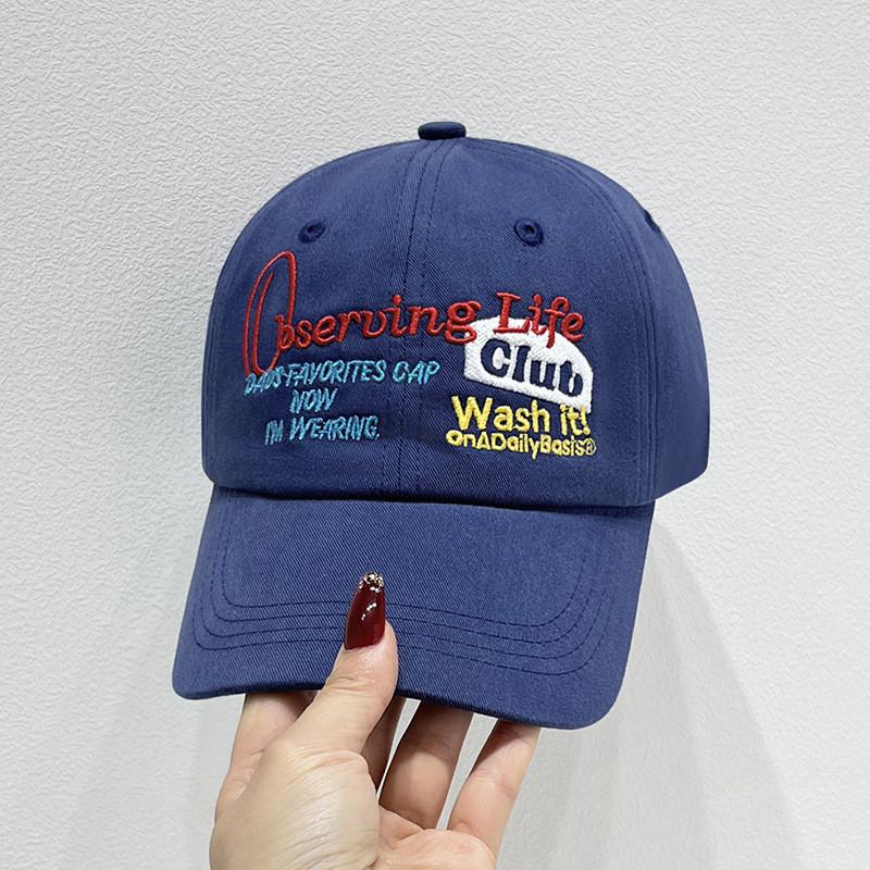 Baseball Cap Embroidered Sun Protection Adjustable For Men Women Summer Style