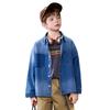 ASK JUNIOR Boys' Denim Long-Sleeve Shirt Jacket
