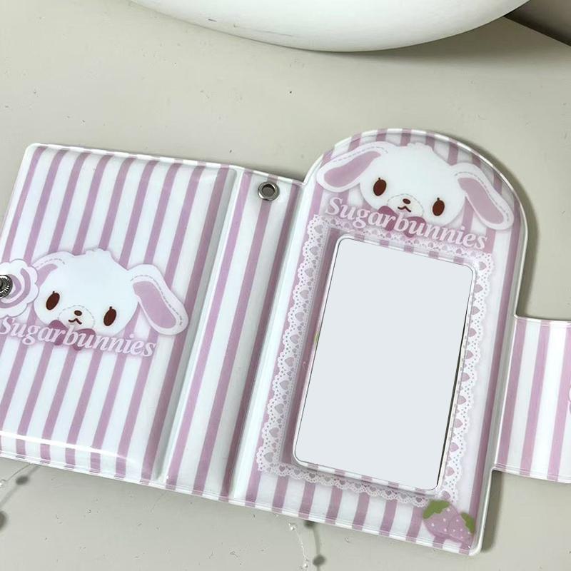 Cute Photo Album 3 Inch Photo Card Holder Idol Card Binder Collection Book 32 Pocket Book Album Photocard Storage Case
