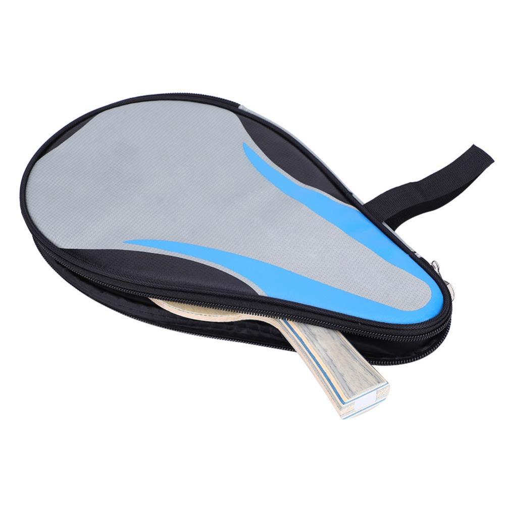 Waterproof Table Tennis Rackets Bat Bag Dustproof Oxford Cloth Pingpong Racket Bag Full Protection Table Tennis Paddle Case