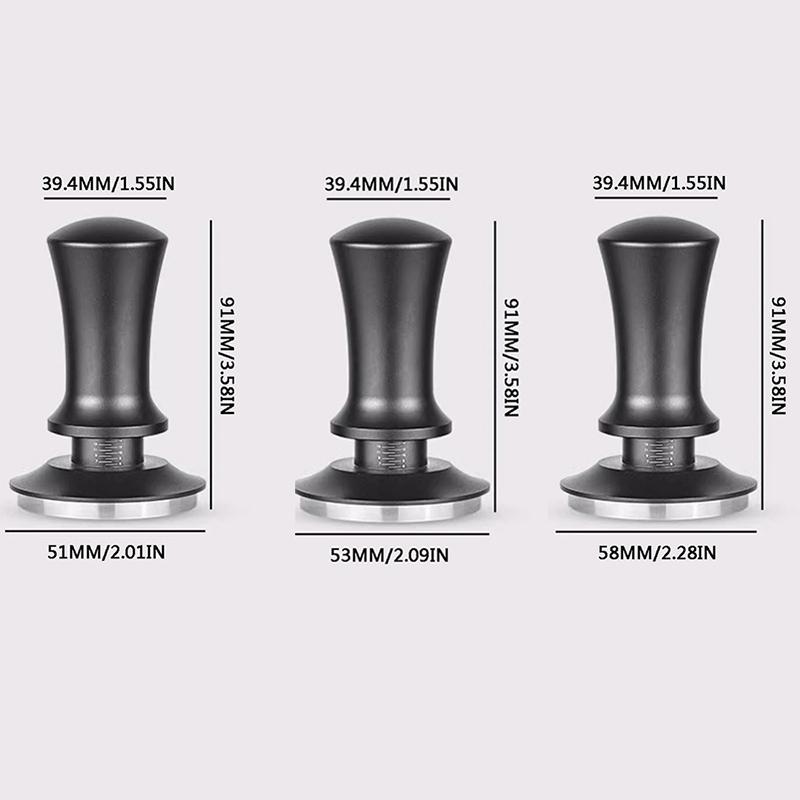 51mm 53mm 58mmEspresso Tamper Compatible With Delonghi Espresso Coffee Machine Premium Barista Espresso Coffee Tamper