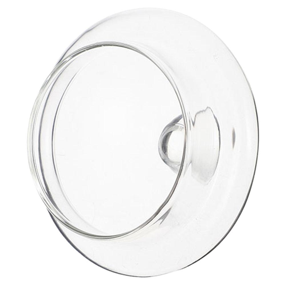 Teekanne Deckel Ersatz Glasdeckel Hitzebeständiger Glasdeckel Sieb Kanne Glasabdeckung Filter Für Haushalt Reise Ersatz