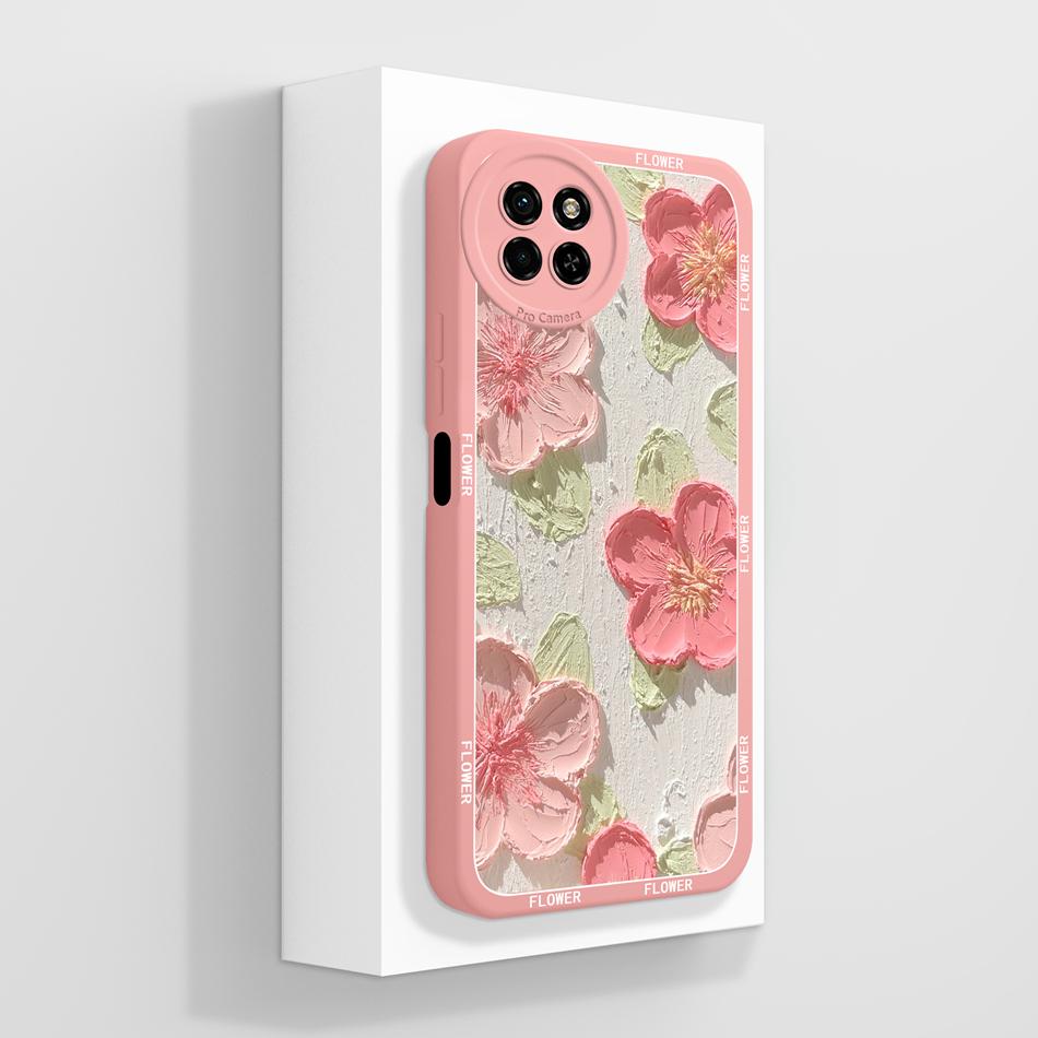 För itel S23 Plus Telefonfodral Sött Kreativt Fullt Skydd Funda För itel S 23 Plus Mjukt Flytande Silikon Lättviktigt Skal Capa