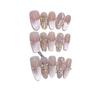 Pure Hand-made Pinching Craftsmanship In Summer New Style Fantasy Color Mermaid Hand-painted Fantasy Color Fishtail Cat Eye Nail Art Sticker
