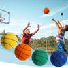 Palla Muta Rimbalzante Pallacanestro Silenziosa da Interno 18cm Pallacanestro in Schiuma Palla Morbida Silenziosa Giocattolo Palla da Basket Rimbalzante Giochi Sportivi per Bambini Regalo