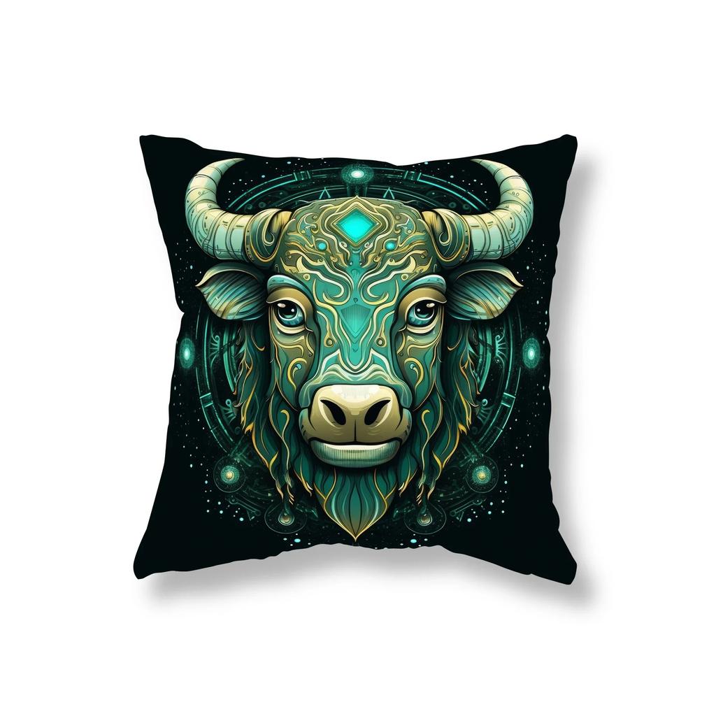 Wystrój domu Wzory znaków zodiaku Dekoracyjne poszewki na poduszki Dekoracyjna poszewka na poduszkę Nadaje się na sofę, sypialnię, samochód Poszewka na poduszkę