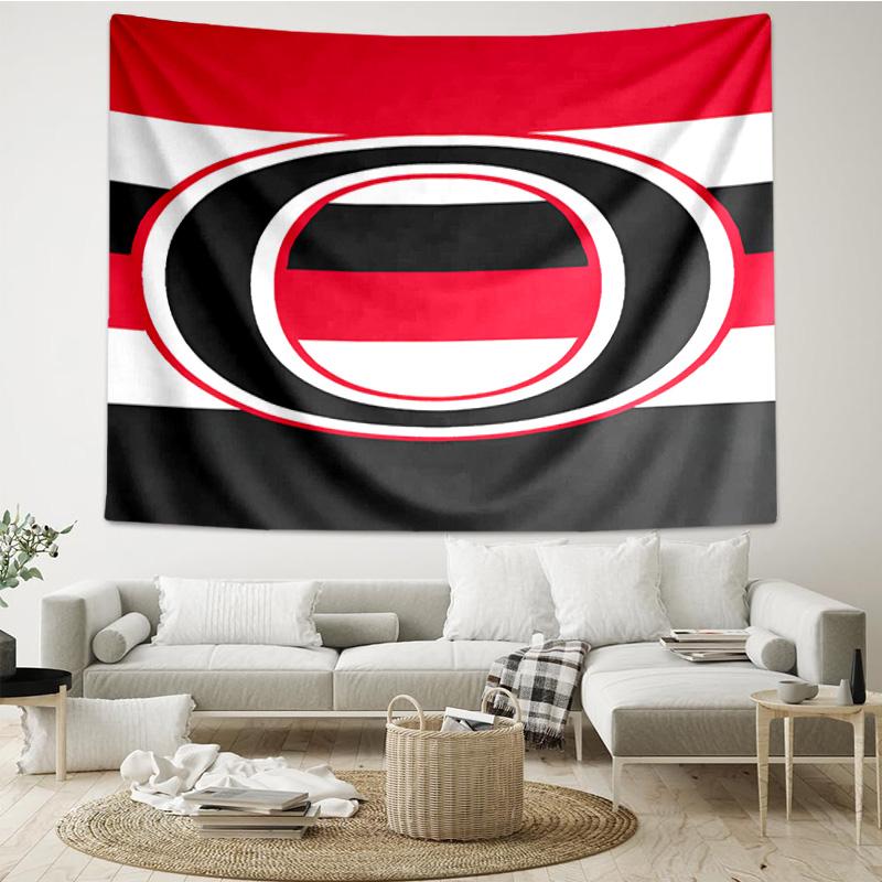 Senators Heritage Tapestry, Unique Design Tapestry, Wall Decor for Bedroom,Livingroom, Playroom,Heartwarming Fan Holiday Gifts