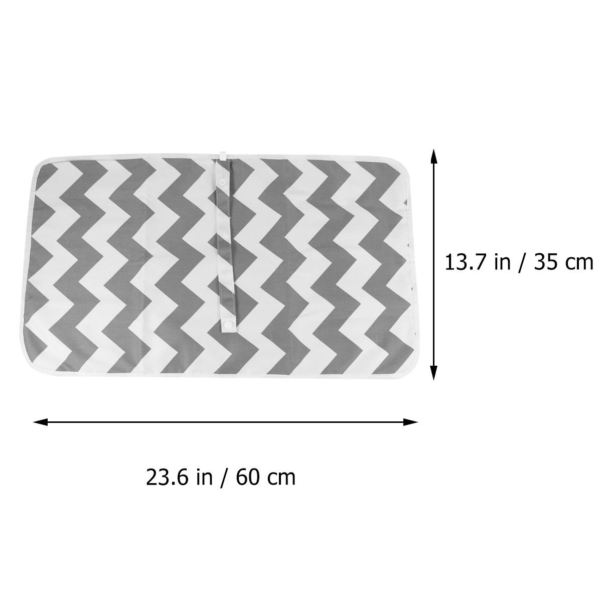 1Pcs Waterproof Baby Piss Mat Foldable Cotton Nappy Mat Infant Diaper Pad Travel Cartoon Soft Baby Pad Lightweight Reusable