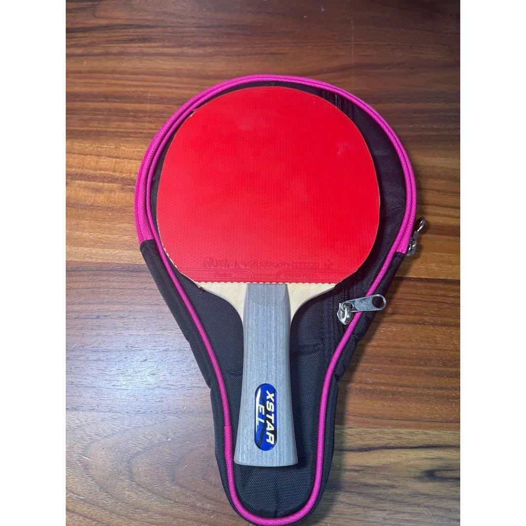 Used Butterfly table tennis racket Exter FL + Flextra + case included