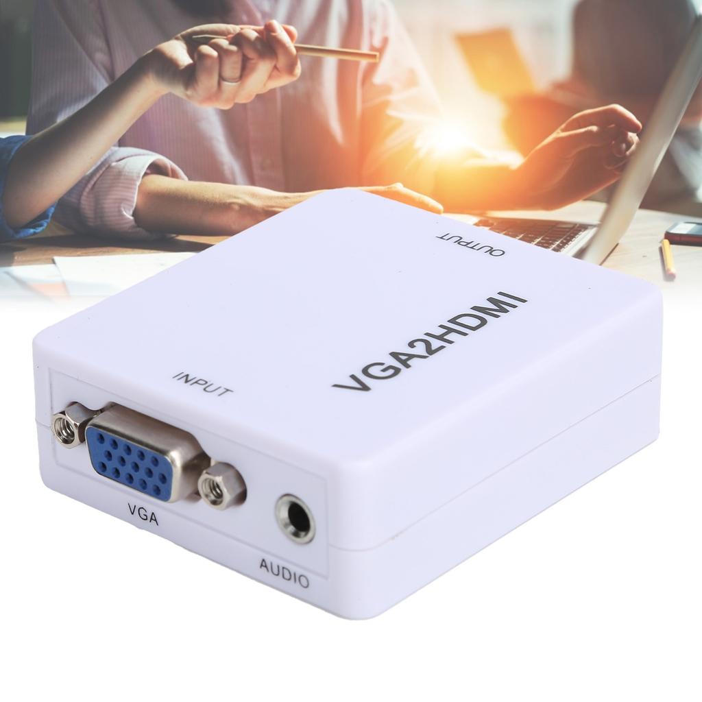 VGA to High Definition Multimedia Interface Converter   HD 1080P Conversion Box Adapter