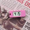 Mini Electronic Clock Keychain Digital Led Time Display Student Rectangle Watch Portable Wall Clock Keyring For Bag Backpack
