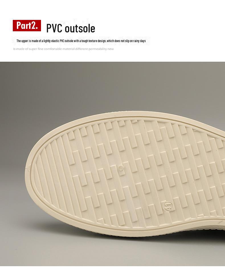 2024 Men's Summer Lightweight Printed Toe Cap Breathable Slip-On Slippers