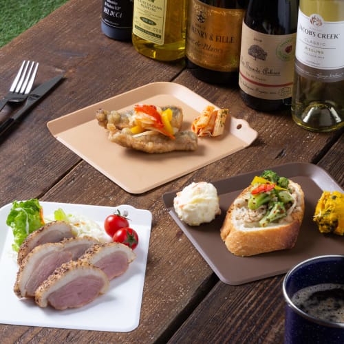 Astro Skärbrädor, 3-delars set, Brun, Antibakteriell, Mini-storlek, Tål maskindisk, Med kant, Kompakt, Tillverkad i Japan, 510-11, Brun