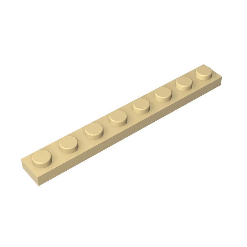

50 шт./лот Детали MOC 3460 Пластина 1x8 Совместимые Фигурки Кирпичики DIY Сборка Строительные Блоки Частицы Детская Головоломка Развивающие Игрушки Подарок дубильная кора
